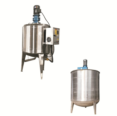 Melk Vloeibare Industriële Vloeistof die Mengt van de de Mixermachine van het Tankvoedsel de Geneeskundeverwerking verwarmen